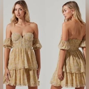 Astr the label, Off the shoulder dress